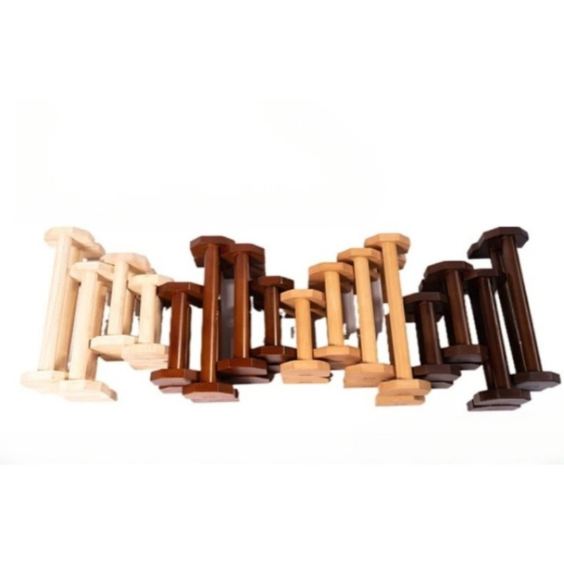 Home Gym Body Solid - Soportes para Flexiones de Madera Maciza