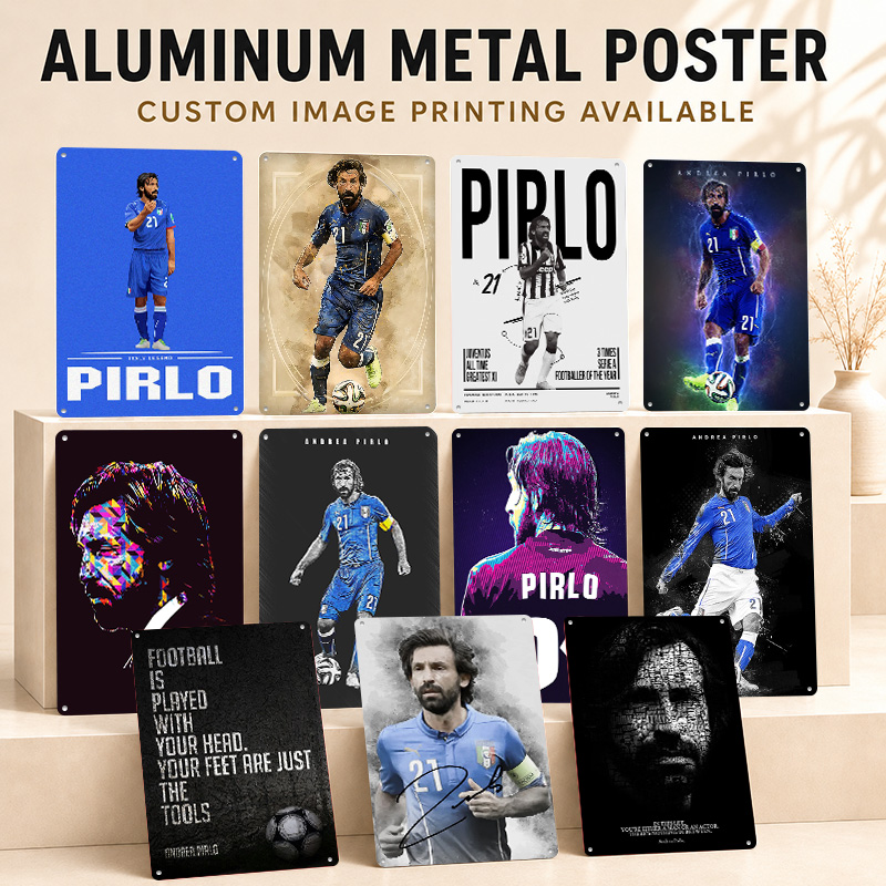 Home Gym Yes Or No - Pósters Impresos de Andrea Pirlo, Letrero