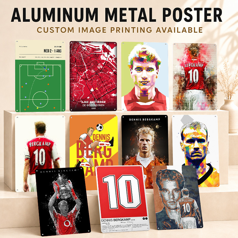 Home Gym Yes Or No - Pósteres de Aluminio de Dennis Bergkamp,