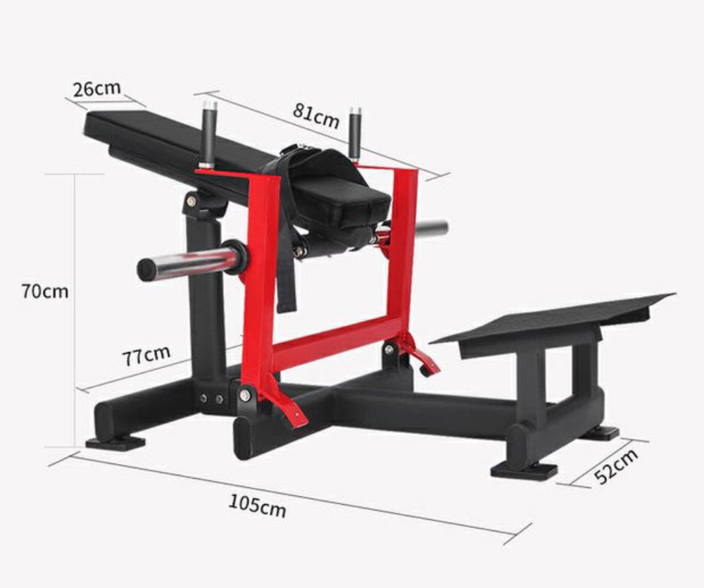 Máquina Comercial de Hip Thrus - Home Gym Hip Thrust Machine reseña y precio
