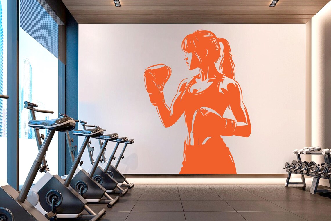 Calcomanía de pared de gimnasi - Home Gym On Wall reseña y precio