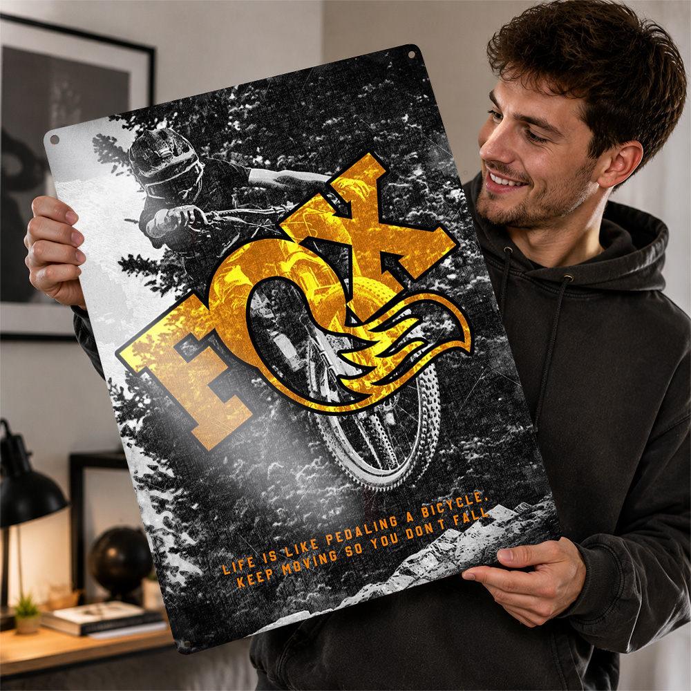 Póster de aluminio con diseño  - Home Gym Outdoor Ideas reseña y precio