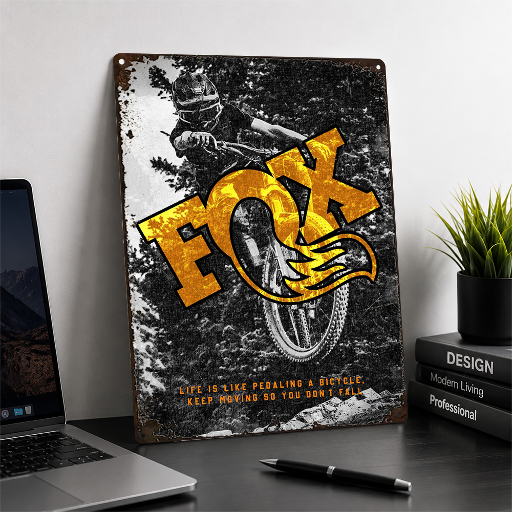 Póster de aluminio con diseño  - Home Gym Outdoor Ideas reseña y precio