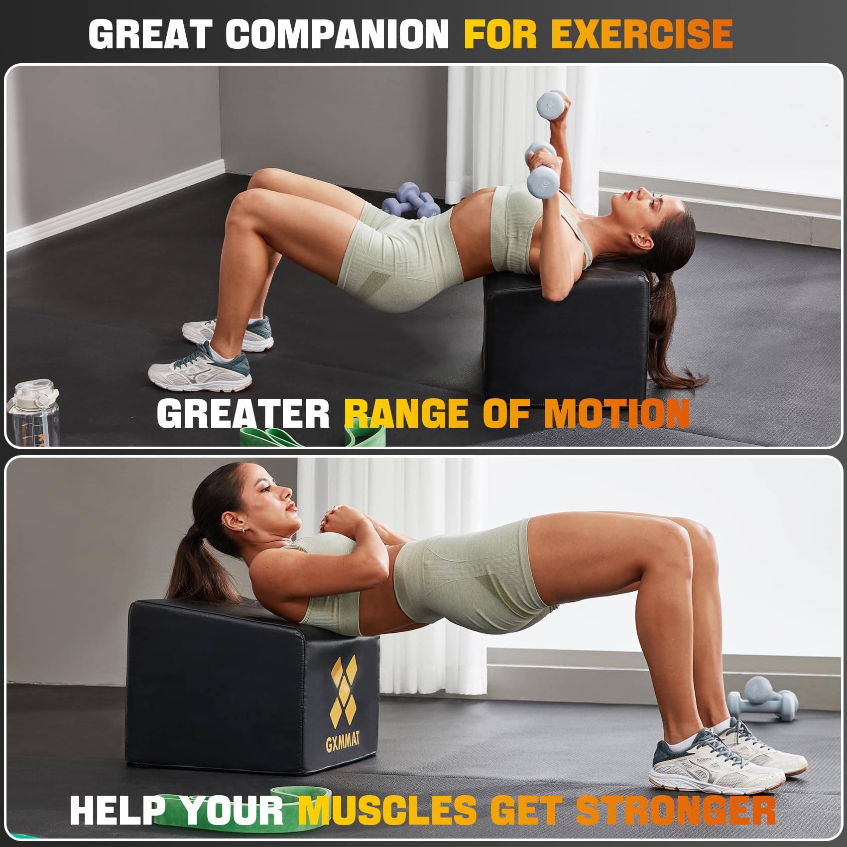 Banco para ejercicios de eleva - Home Gym Hip Thrust Machine reseña y precio