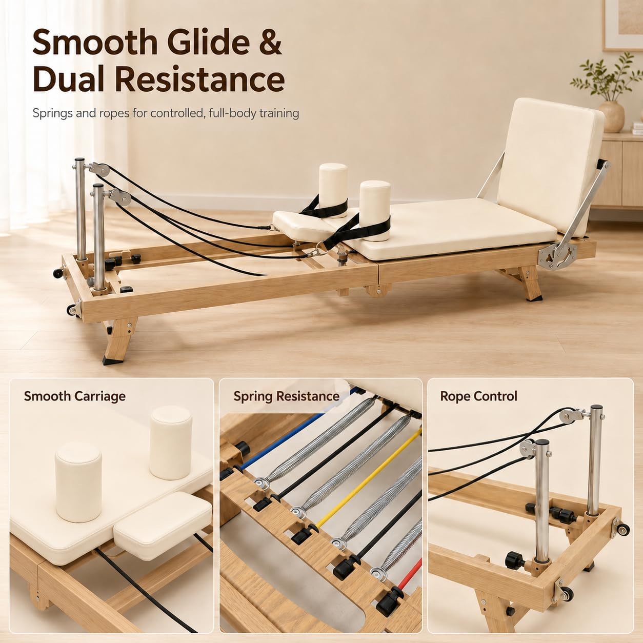Máquina de Pilates Reformer Pl - Home Gym Full Setup reseña y precio