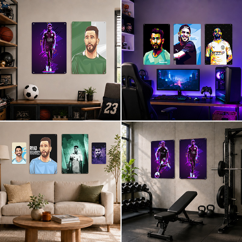 Pósters impresos de Riyad Mahr - Home Gym Yes Or No reseña y precio