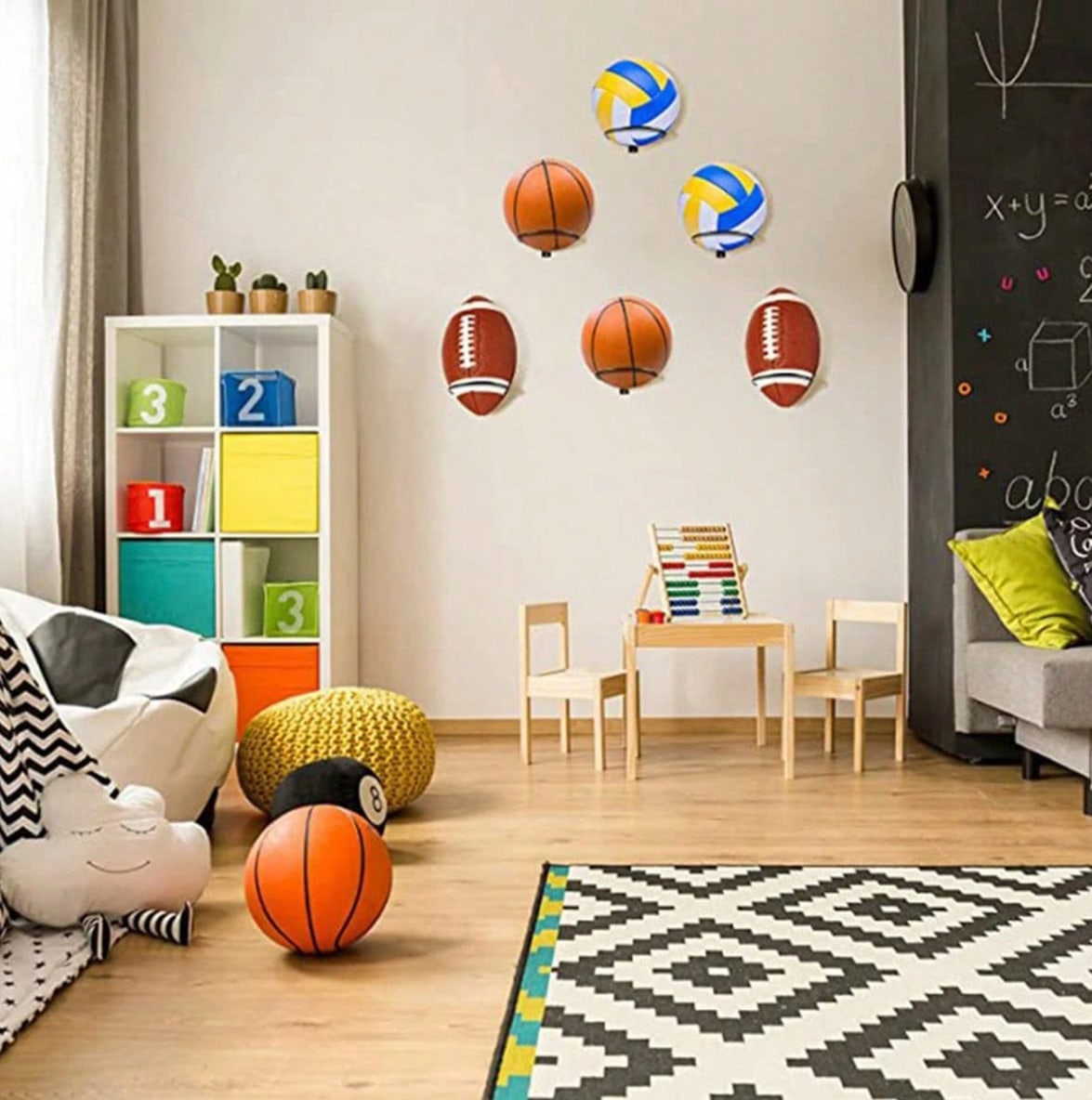 Soporte de exhibición de balon - Home Gym On Wall reseña y precio
