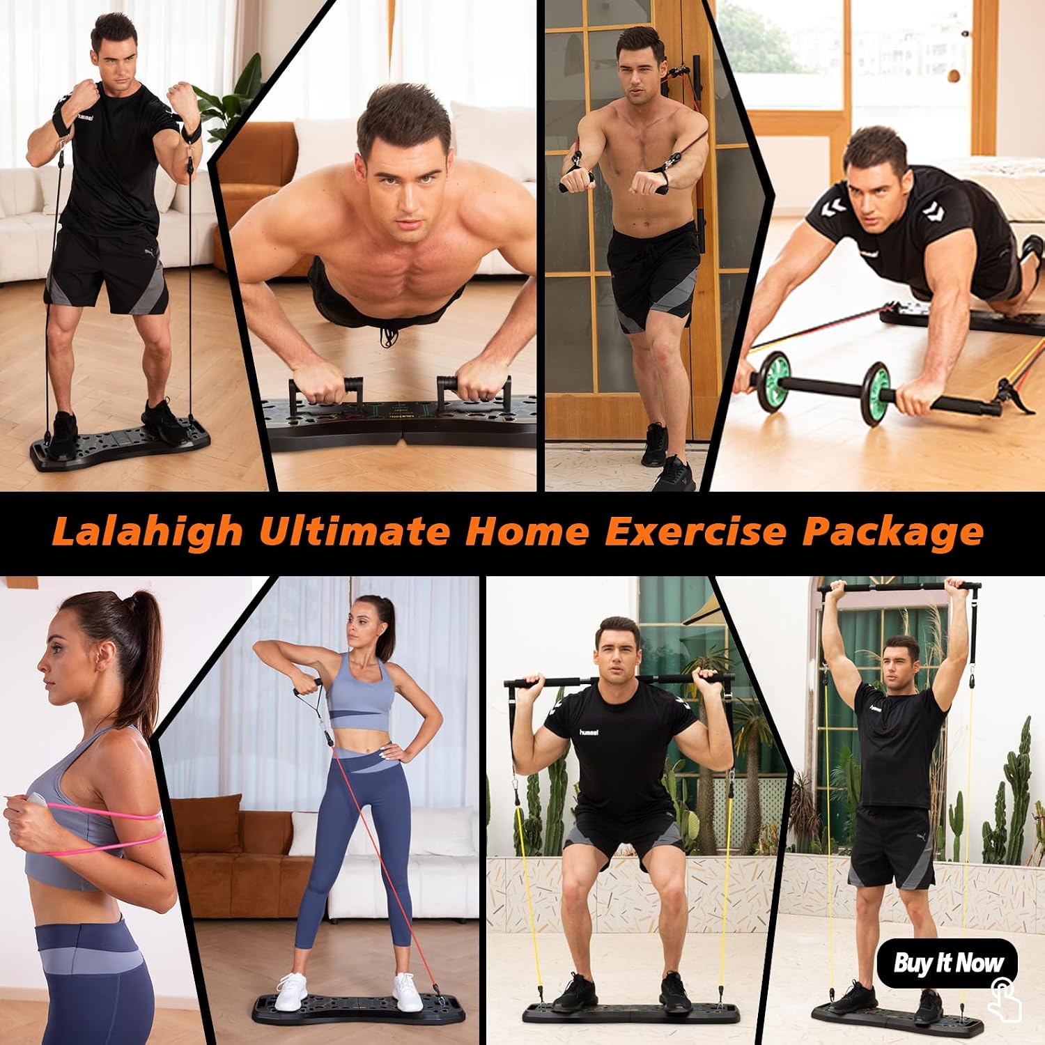 Tabla de Push-Up LALAHIGH, Equ - Ab Roller Wheel reseña y precio