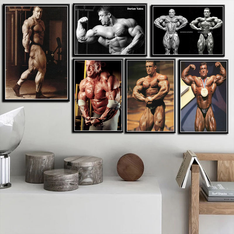 Gran Dorian Yates Man Muscle G - Home Gym On Wall reseña y precio
