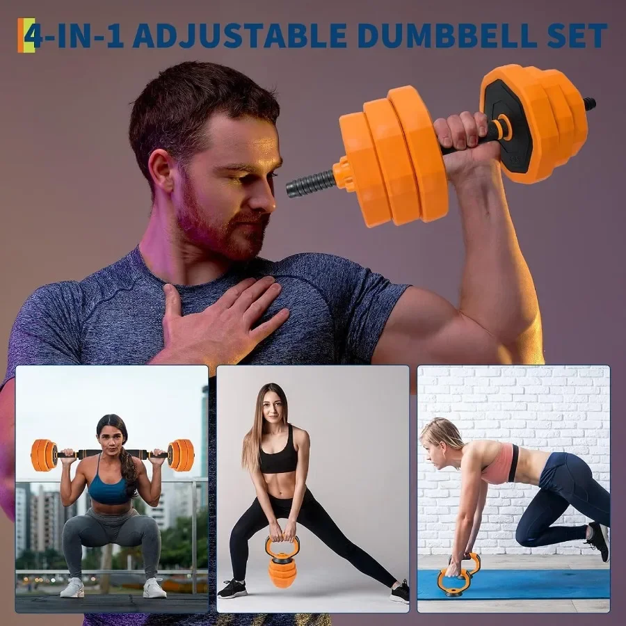 Set de mancuernas ajustables 4 - Home Gym Full Setup reseña y precio