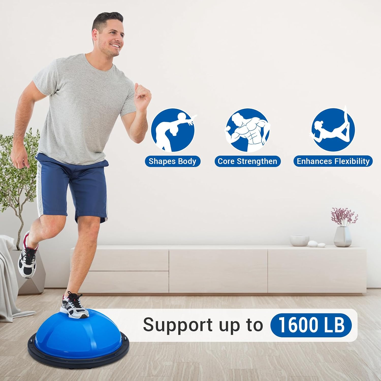 Tacleekii Half Balance Ball de - Home Gym Full Setup reseña y precio