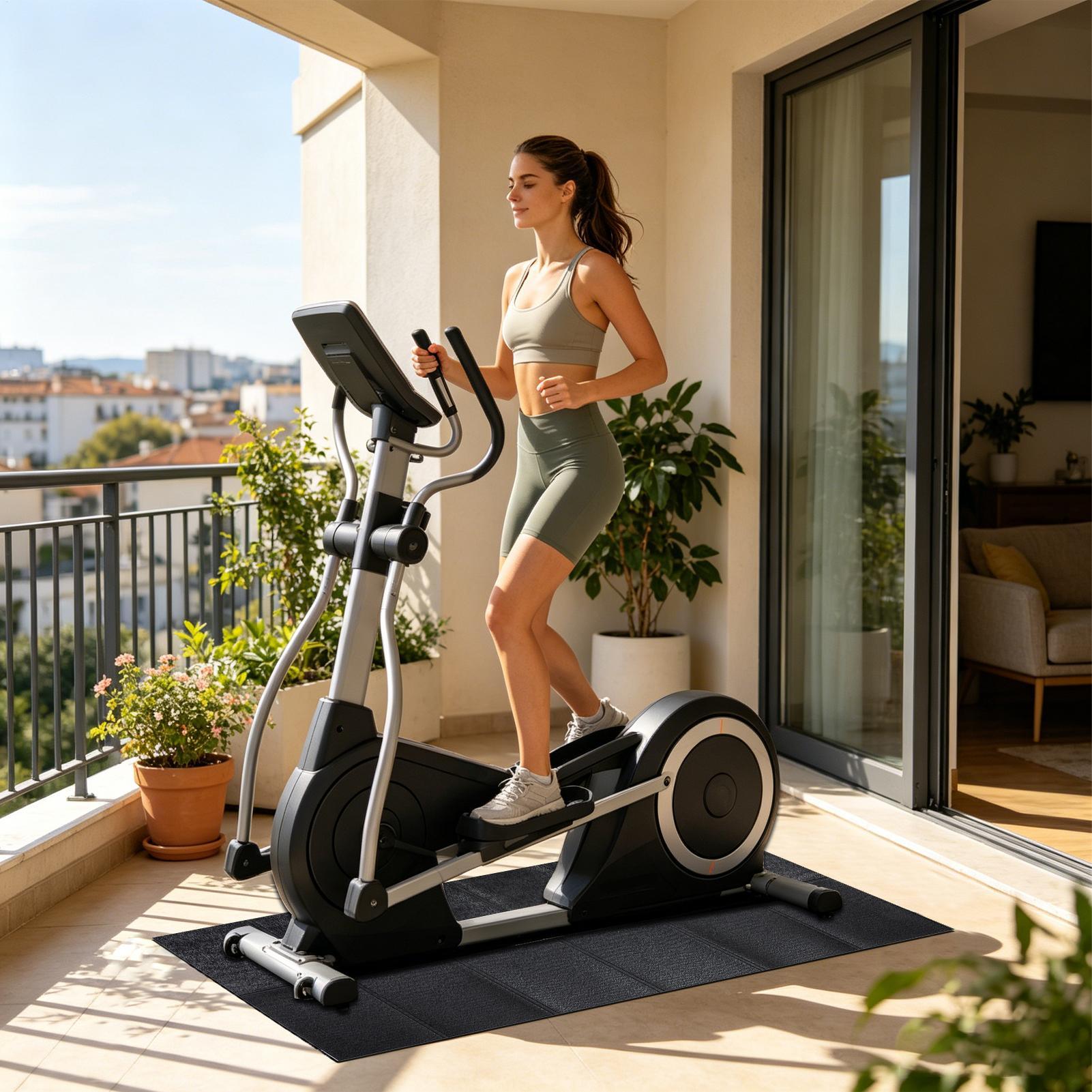 Alfombrilla para cinta de corr - Home Gym Workout Equipment reseña y precio