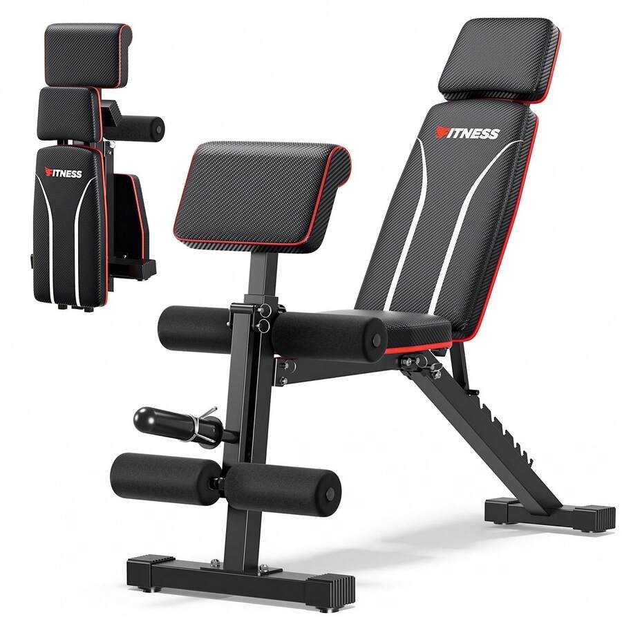 Banco de pesas ajustable en 7  - Home Gym Full Setup reseña y precio