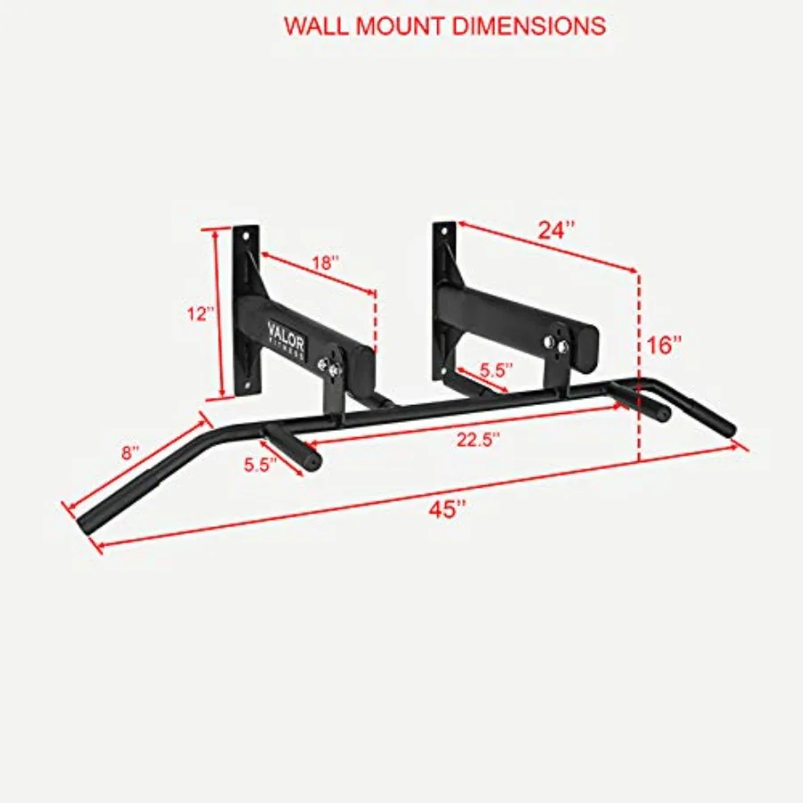 Barra de dominadas de seis aga - Home Gym Workout Equipment reseña y precio