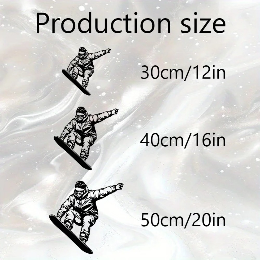 Escultura de Metal de Snowboar - Home Gym Outdoor Ideas reseña y precio