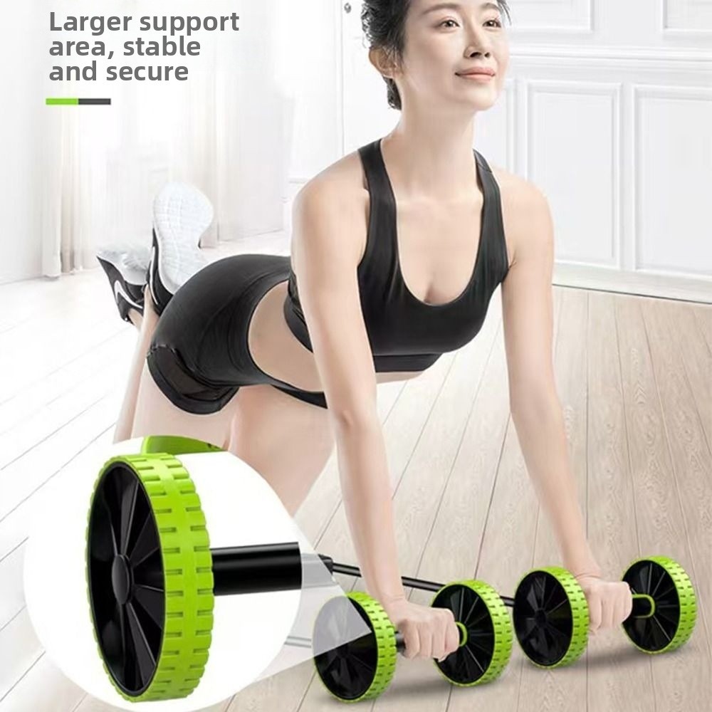 Rodillo Abdominal Doble con Ba - Ab Roller Wheel reseña y precio