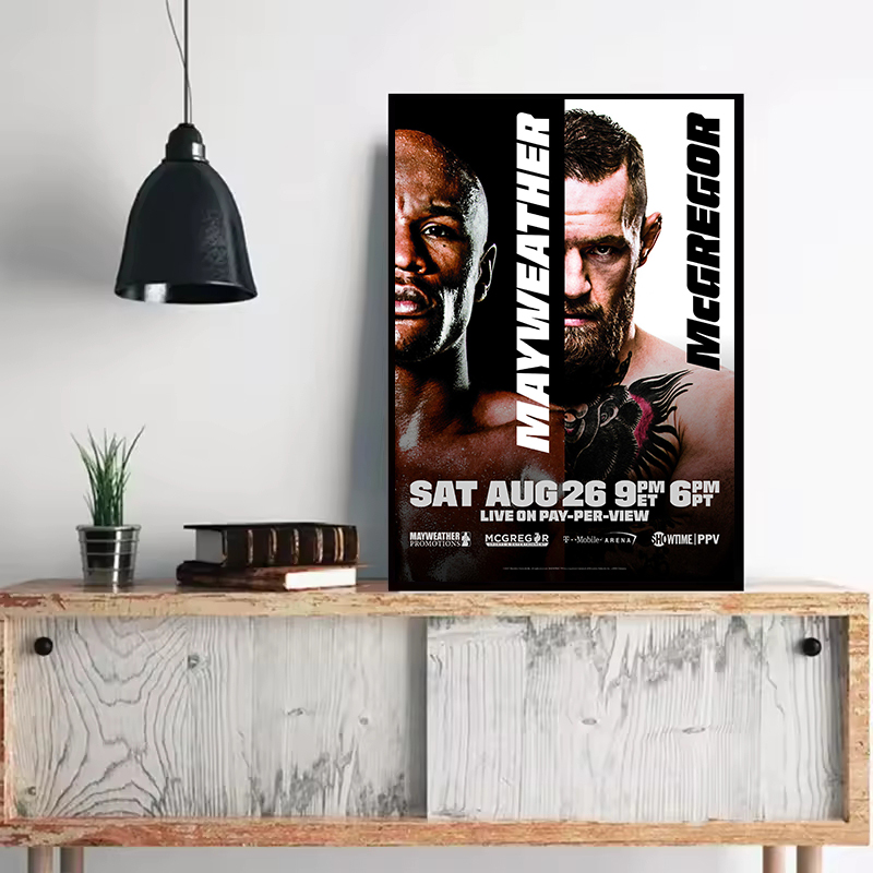 Póster de Lucha por el Campeon - Home Gym On Wall reseña y precio