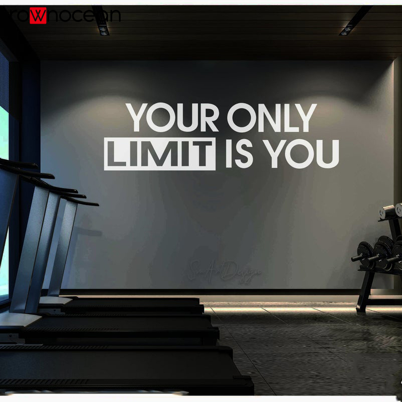 Tu único límite eres tú: adhes - Home Gym On Wall reseña y precio