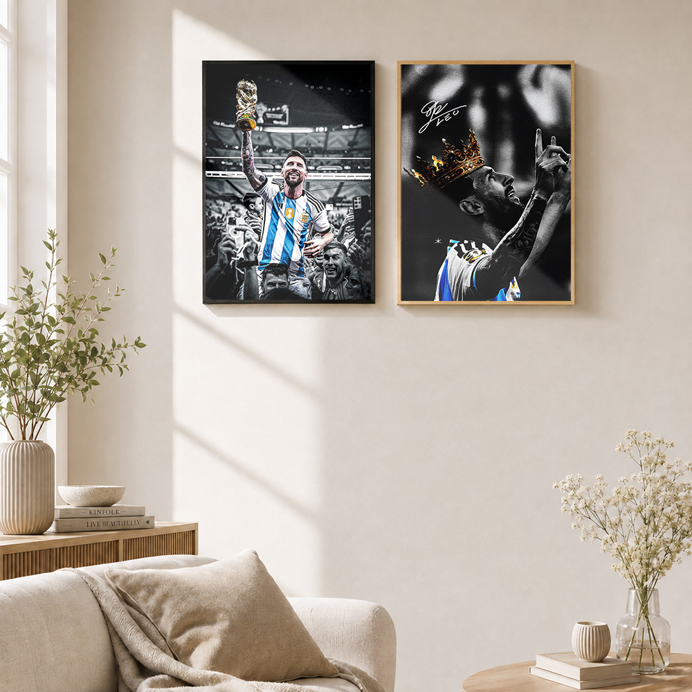 Póster metálico con el retrato - Home Gym Yes Or No reseña y precio